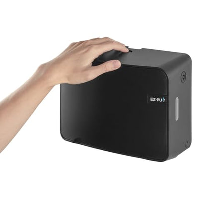 EZbrnd Wall Mount MULTIFOLD Paper Towel Dispenser for Kitchen/Bathroom/Office/RV/Airbnb, Black, 3200B-EZ - style: Mini Black