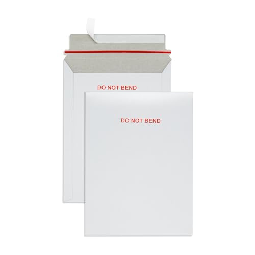 Blue Summit Supplies 50 9" x 12" Rigid Mailers, Self Seal, Do Not Bend - size: 9.75 X 12