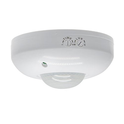 Sensky 360 Degree Ceiling Mount Occupancy Sensor, 110-240V PIR Motion Sensor Switch, High Sensitive Movement Detector Light Switch, Neutral Required(Max Detection Distance: 6 m)