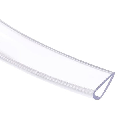 uxcell Clear Edge Trim 9.8Ft U Channel Edges Guards Fits 25/32"-13/16" - size: 9.8Ft x 1" x 9/16", Fits 25/32"-13/16"
