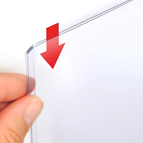 StoreSMART - Rigid Plastic Menu - 5" x 7" - 10-Pack - HPP5X7-MENU-10 - size: 10-Pack
