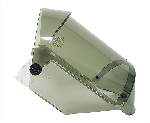 Oberon Arc Flash Face Shield - 30 Cal - Hard Cap and Adapter Options - TCG Series - size: 30 Cal, style: A8 Adapters