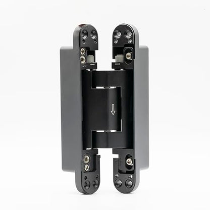 Self-Closing Hidden Hinge – Heavy-Duty Metal, Durable, Concealed Design, Supports Commercial & Residential Doors, Suitable for Interior & Exterior Use (1)