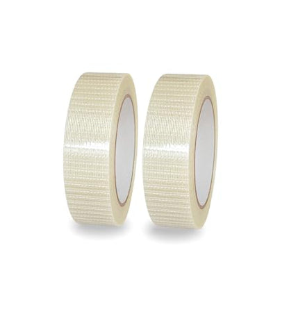 Transparent Fiberglass Strapping Tape Reinforced Tape 1 Inch x 38 Yards - size: 1.18in x 35yard