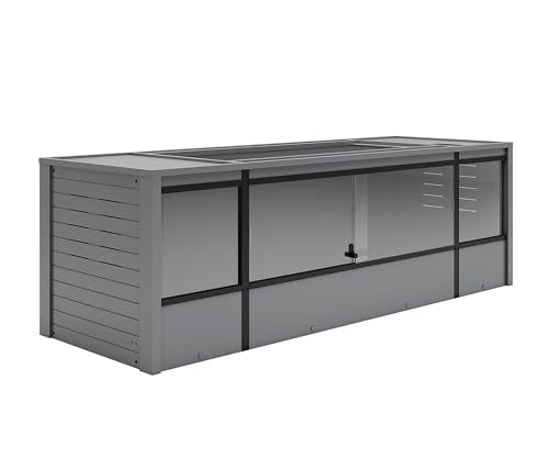 New Age Pet® ECOFLEX® 72" Mojave Reptile Enclosure, Jumbo, Grey - color: Grey, size: Jumbo