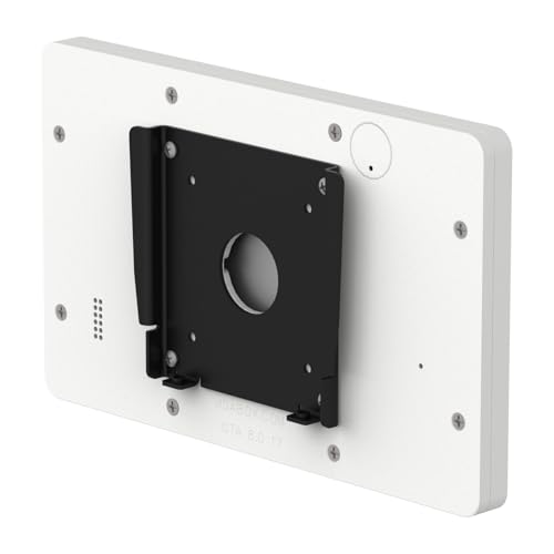 VidaMount White Enclosure and Fixed VESA Slim Wall Mount [Bundle] Compatible with Samsung Galaxy Tab A 8.0 (2017) - color: White, size: Galaxy Tab A 8.0 (2017)