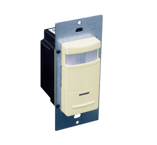 Leviton Multi-Technology Ceiling Mount Occupancy Sensor, 24VDC, 35mA; 1000SF Field-of-View, ODS10-IDI, Ivory - color: Ivory