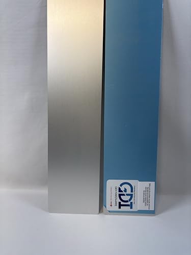 Protection Plates/Push Plates (Aluminum, 4 x 18) - color: Aluminum, size: 4 x 18