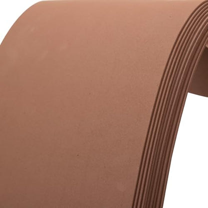 10 Pack Eva Foam Sheets Craft 8 x 12 inch (Coffee) - color: Coffee