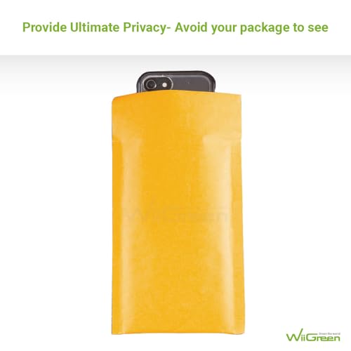 #0 25 PCS 7x9 Inch Kraft Paper Bubble Mailers Padded Envelopes Bags with Peel and Seal for Gift, Packing and Shipping, Keep Safe and Protected, Wholesale Price (Usable Size: 6x9 Inch) - color: Kraft
