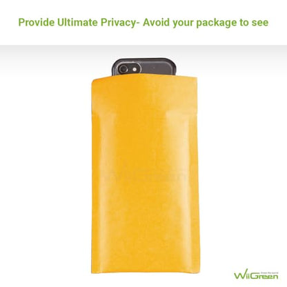 #0 25 PCS 7x9 Inch Kraft Paper Bubble Mailers Padded Envelopes Bags with Peel and Seal for Gift, Packing and Shipping, Keep Safe and Protected, Wholesale Price (Usable Size: 6x9 Inch) - color: Kraft