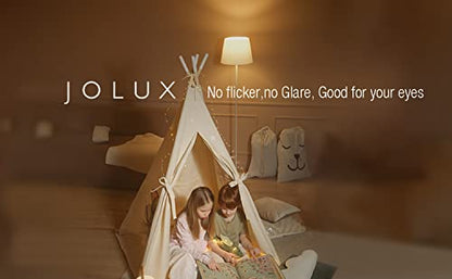 Jolux LED Stick Bulb, 100W Equivalent E26 Bulb,Enclosed Fixtures, 6 Count - color: Warm White(3000k)