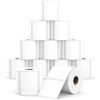 12 Rolls 3" x 2" Direct Thermal Shipping Labels for Small Business Supplies - size: 3" x 2" - 12 Rolls