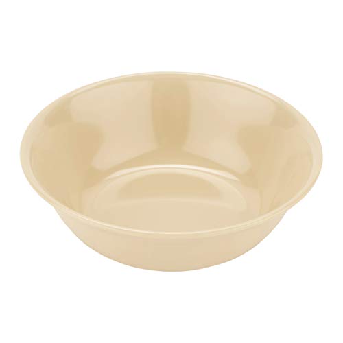 GET 16 oz Beige Supermel Round Melamine Cereal Bowl (Set of 12) - color: Teal, size: 24 Ounces, style: Set of 12