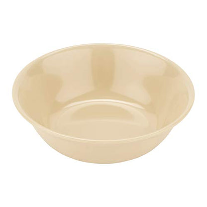GET 16 oz Beige Supermel Round Melamine Cereal Bowl (Set of 12) - color: Teal, size: 24 Ounces, style: Set of 12