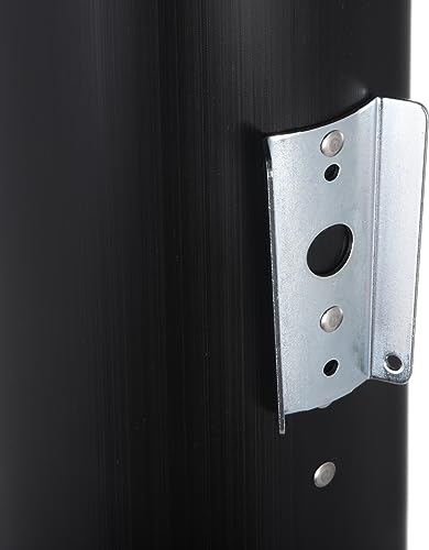 San Jamar Medium Pull-Type Cup Dispenser 4-10 Oz. Cups with Flip Cap for Restaurants, Dining Halls, and Fast Food, Plastic, 16 Inches, Black - color: Black