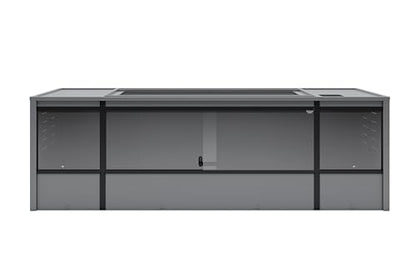 New Age Pet® ECOFLEX® 72" Mojave Reptile Enclosure, Jumbo, Grey - color: Grey, size: Jumbo