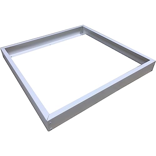 LEDONE 2x2 FT Surface Mount Kit for LED Flat Panel Light, 24x24 inch Ceiling Frame Kit for Panel Light, 1PK