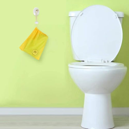 PandaEar Toilet Seat Cover | Folding Travel Toilet Seat for Children and Potty Training | Portable Silicone Toilet Seat for Toddlers, Boys & Girls with Non-Slip Silicone Pads -Bee - color: Yellow