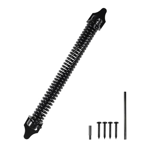 Gate Springs Self Closing Heavy Duty 14in Outdoor Gates Adjustable Tensioner Automatic Gate Closure - 1pack