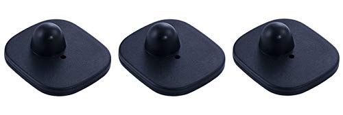 Checkpoint Compatible 8.2MHz Mini Hard Tag Blk, w/Tack, 1 Box of 1K (3-(Pack))