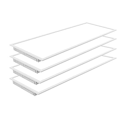 NUWATT 1x4 Panel LED Drop Ceiling Lights, 4000K Cool White, ETL, DLC, 4PK