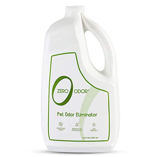 Zero Odor Pet Odor Eliminator Refill for Dog & Cat Urine, Carpet Deodorizer - size: 64 Fl Oz (Pack of 1)