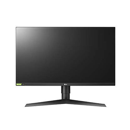 LG 27GL83A-B 27-Inch Ultragear QHD 2560 x 1440 IPS Gaming Monitor, 144Hz, 1ms (GtG), NVIDIA G-SYNC, AMD FreeSync, HDR10, HDMI, DisplayPort, Tilt/Height/Pivot Adjustable Stand, Black - size: 27 inch, style: 144Hz