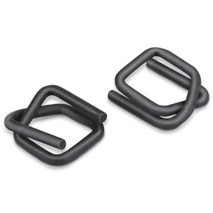 Heavy Duty Phosphate Wire Buckle for 3/4" Width Cord Strapping (Pack of 100)-Wire Buckles With Phosphate Coating - size: 3/4" Phosphate, style: 100 Pack