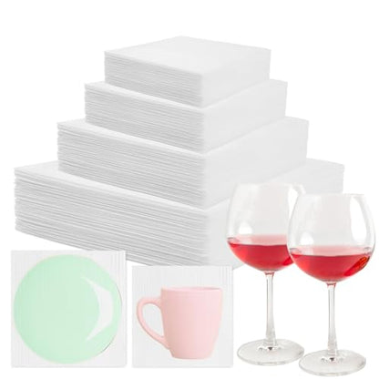 200PCS Foam Pouches with 4 Size (12x12", 10x10", 8x8", 6x6") - color: TW-four-size
