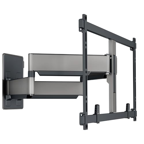 Vogel's TVM 5855 Full-Motion Ultra Strong TV Wall Mount for Large and Heavy TVs up to 100 inches and 165 lbs, Swivels up to 120°, Max. VESA 600x400, Universally Compatible - color: Black, size: 55-100", 120°, Max. 165 lbs