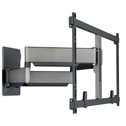 Vogel's TVM 5855 Full-Motion Ultra Strong TV Wall Mount for Large and Heavy TVs up to 100 inches and 165 lbs, Swivels up to 120°, Max. VESA 600x400, Universally Compatible - color: Black, size: 55-100", 120°, Max. 165 lbs