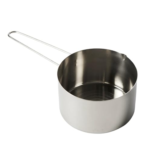 American METALCRAFT, Inc. MCW200 2-Cup Stainless Steel Measuring Cup with Wire Loop Handle, Silver - size: 2-Cup
