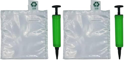 Packing Air Bags, Clear Plastic Inflatable Packaging Protective Bags, Air Inflatable Packaging Bags, 50 Pieces, 6 x 6 Inches (Pack of 2) - size: 6 x 6 Inches (Pack of 2)