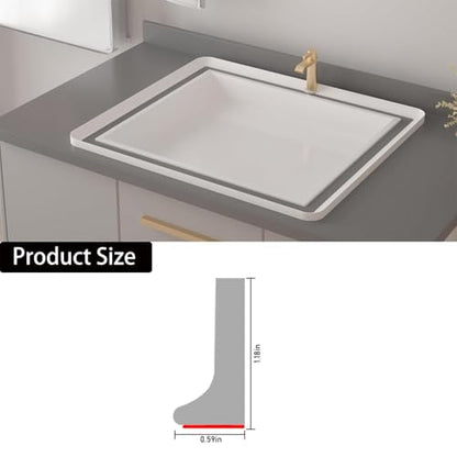 Shower Threshold Water Dam Barrier, Self Adhesive Silicone Waterproof Barrier Bathroom and Kitchen Shower Water Guard for Dry and Wet Separation Caulk Seal Strip Edge Trim (39Inch, Balck) - color: Black, size: 39Inch