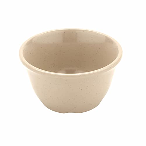 G.E.T. BC-70-S Melamine Bouillon Cup/Bowl, 7 Ounce, Sandstone (Set of 12) - color: Sandstone, size: 7 Ounce, style: Set of 12