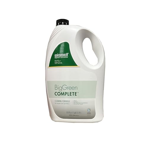 Bissell Commercial-31B6 Carpet Cleaner, 128oz, Bottle, 9 to 9.8 pH (1 Bottle 128 oz.),Green, packaging may vary. - size: 128 Fl Oz (Pack of 1)