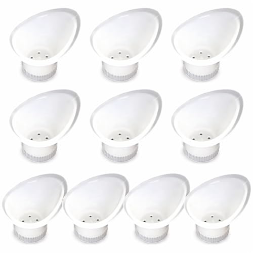 WASH+OUT Portable Eye Wash Cup – Emergency Eyewash Device for Fast Eye Irrigation – Screws onto Most Water Bottles – Compact First Aid Eye Rinse Solution - 10 Pack - size: 10 pack