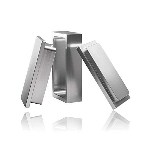 Pre Press Mold Made of Food Grade Anodized 6061 Aluminum (Silver, 3x5 inch) - size: 3x5 inch