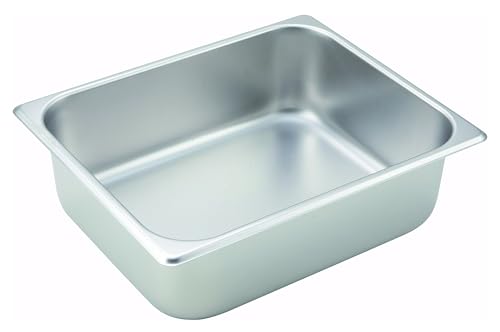 Winco 1/2 Size Pan, 4-Inch - size: 4" Deep