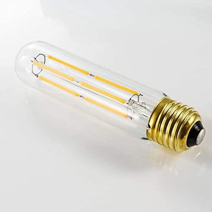 T10 Led Bulb Dimmable 6W Led Tubular Bulbs 60 Watt Incandescent Bulb 3000K - color: 6w=60w Soft White 3000k 6p