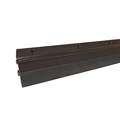 MD Building Flex-O-Matic Screw-On Door Sweep, Bronze, 36in - color: Bronze