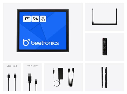 Beetronics 17 Inch Touchscreen Monitor | Full HD 1080p | 17TSV7M/U1 - size: 17 Inch (5:4)