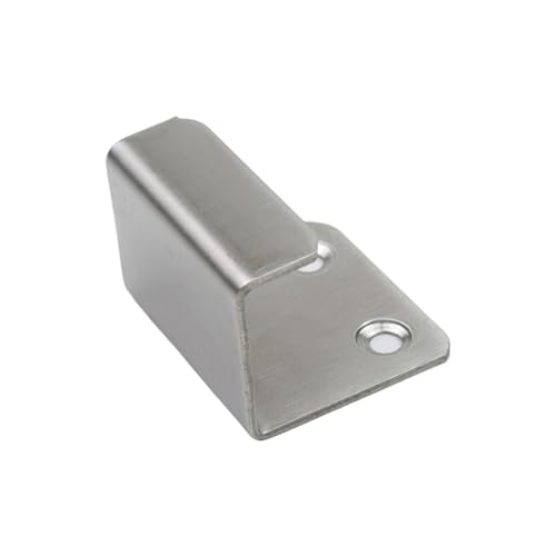 Coshar 10Pcs Stainless Steel Hanger Bracket for Tile Billboard - size: 25mm Inner Width(Silver)
