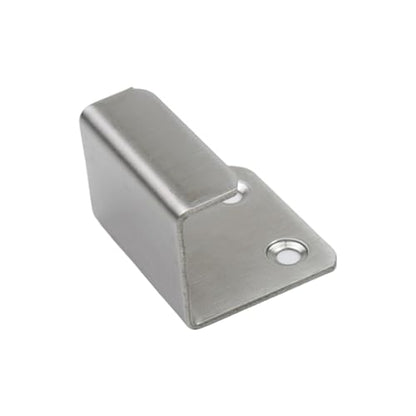 Coshar 10Pcs Stainless Steel Hanger Bracket for Tile Billboard - size: 25mm Inner Width(Silver)