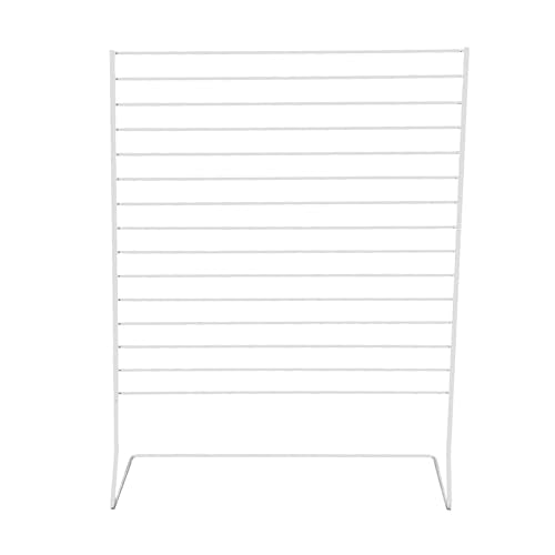 SSWBasics 12-Peg White Wire Countertop Rack - 12 in W x 15 in H - size: 12 Peg