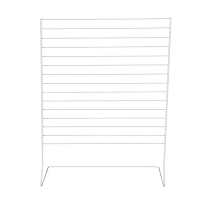 SSWBasics 12-Peg White Wire Countertop Rack - 12 in W x 15 in H - size: 12 Peg