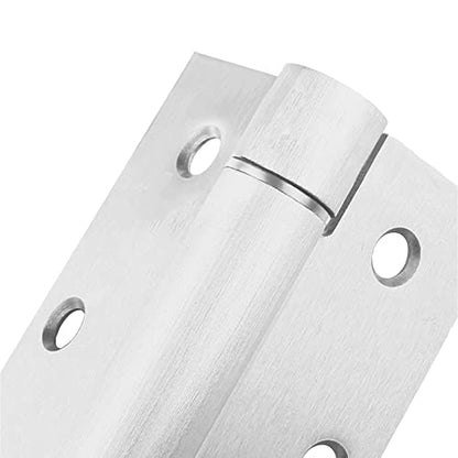 3.5" Self Closing Stainless Steel Hinges, 2 Pack - color: Silver-2PACK
