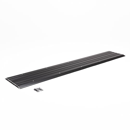 Aluminum Thresholds Extra Width 5"-6"-7"-8" Inch - Residential/Commercial use. Saddle/Handicap Easy Installing and Accessible/Fireproof Rated high-Quality (9"x72") - size: 9"x72"