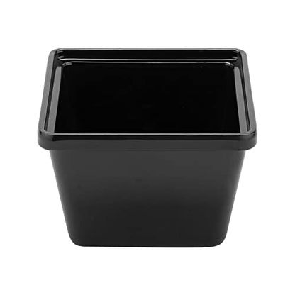 GET 28 oz Black Square Food Storage Crock